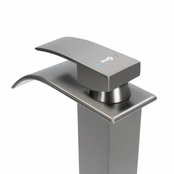 GRIFO MONOMANDO GRIS LAVABO FNK - Image 4