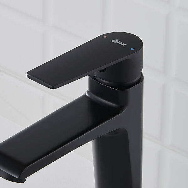 GRIFO MONOMANDO NEGRO LAVABO FNK - Image 7