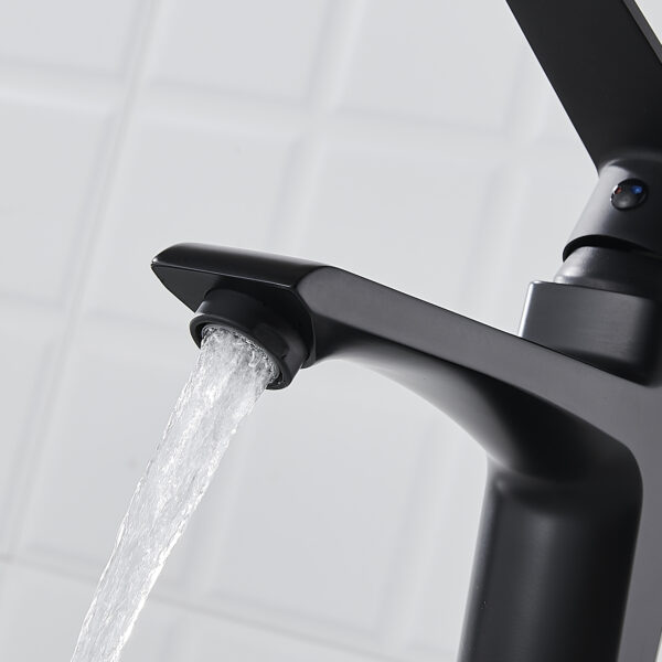GRIFO MONOMANDO NEGRO LAVABO FNK - Image 8