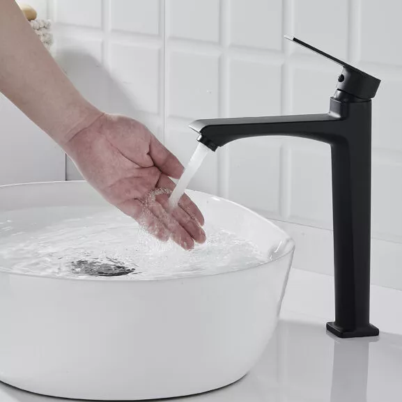 GRIFO MONOMANDO NEGRO ALTO LAVABO - Image 8