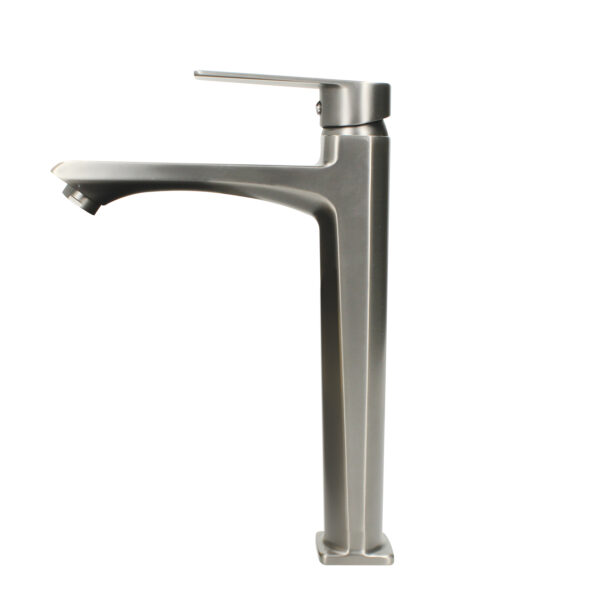 GRIFO MONOMANDO GRIS ALTO LAVABO - Image 3