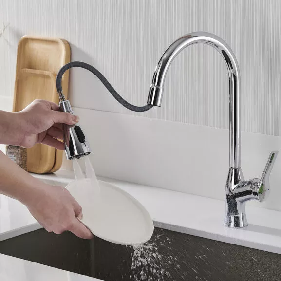 MONOMANDO FREGADERO CROMO VERTICAL ALTO - Image 8