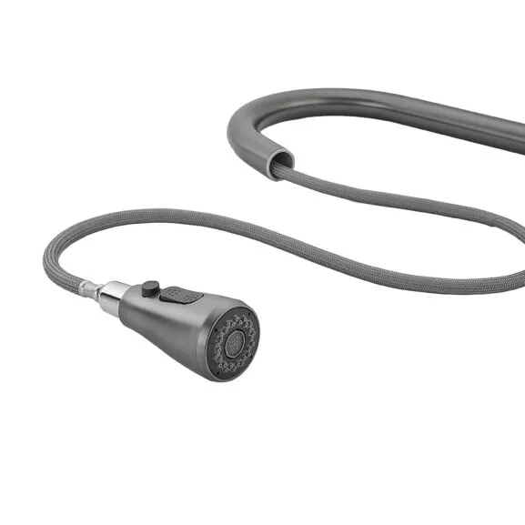 MONOMANDO FREGADERO GRIS OSC. DUCHA EXT - Image 4