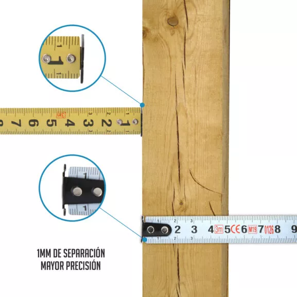 FLEXÓMETRO SERIE HQ. 3MX16MM D.CARA-CAJA - Image 3