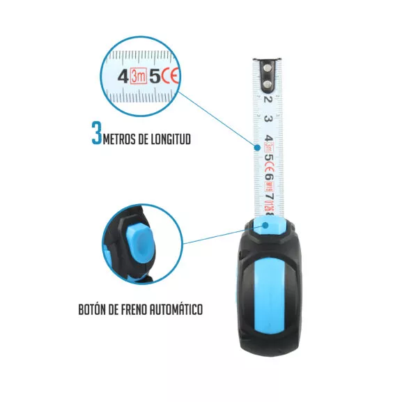 FLEXÓMETRO SERIE HQ. 3MX16MM D.CARA-CAJA - Image 5