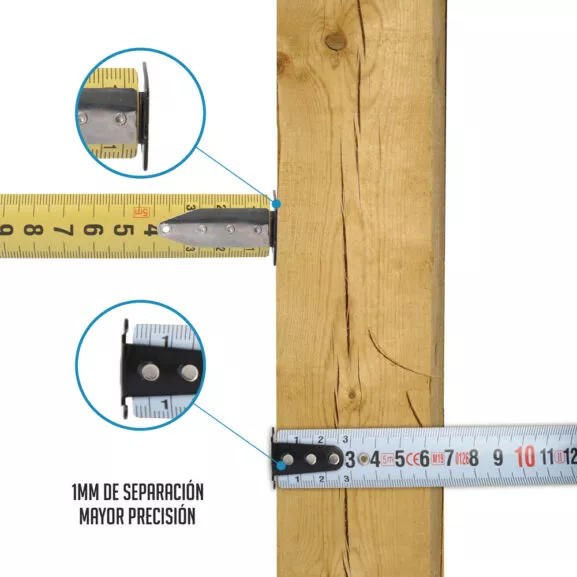 FLEXÓMETRO SERIE HQ. 5MX25MM D.CARA-CAJA - Image 3