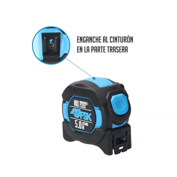 FLEXÓMETRO SERIE HQ. 5MX25MM D.CARA-CAJA - Image 4