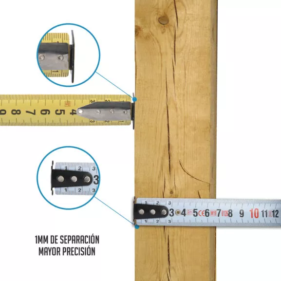 FLEXÓMETRO SERIE HQ. 8MX25MM D.CARA-CAJA - Image 3