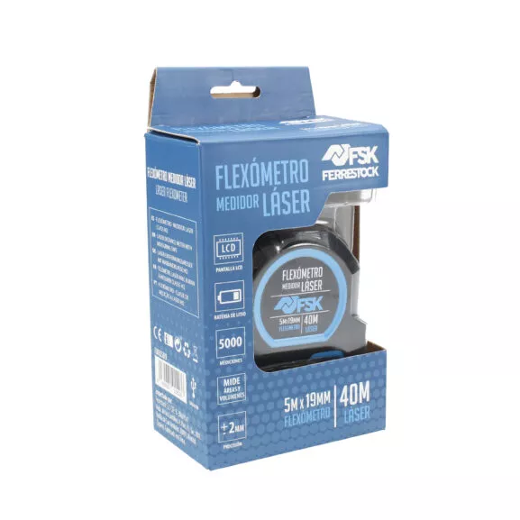 FLEXÓMETRO LASER 5MX19MM/40 METROS FSK - Image 9