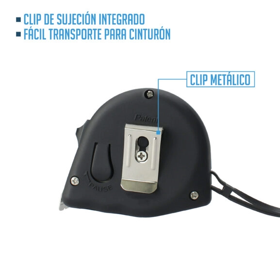 FLEXÓMETRO SERIE Q C/FRENO MAG.5M X25MM - Image 4