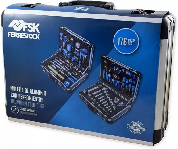MALETÍN ALUMINIO CON HERRAMIENTAS 176PCS - Image 8