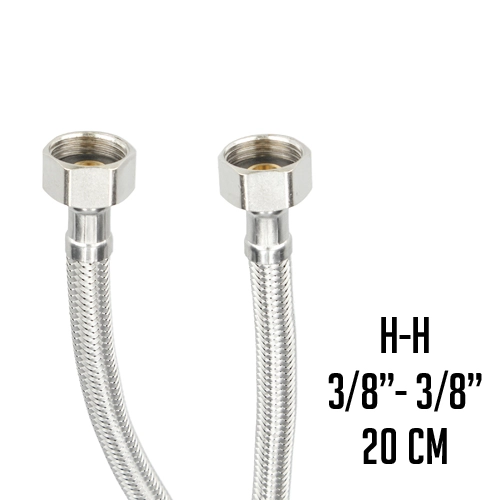 LATIGUILLO INOX. H3/8" X H3/8" 20 CM