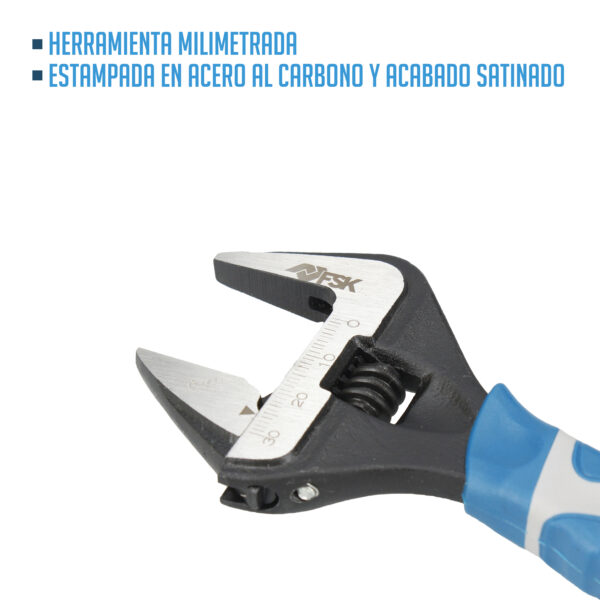 LLAVE INGLESA 6"  AMPLIA APERTURA FSK - Image 4