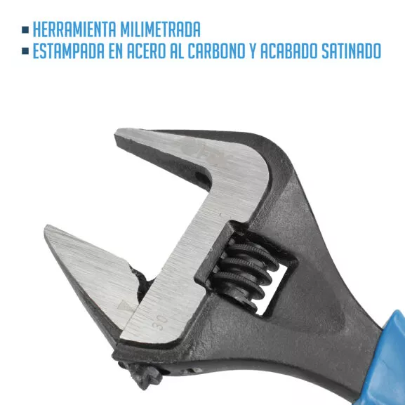 LLAVE INGLESA 8" AMPLIA APERTURA FSK - Image 4