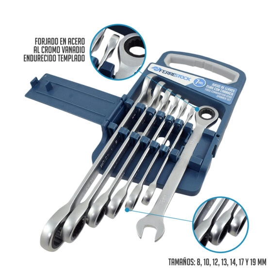 SET LLAVES FIJA-CARRACA 7 PZS CR-V - Image 2