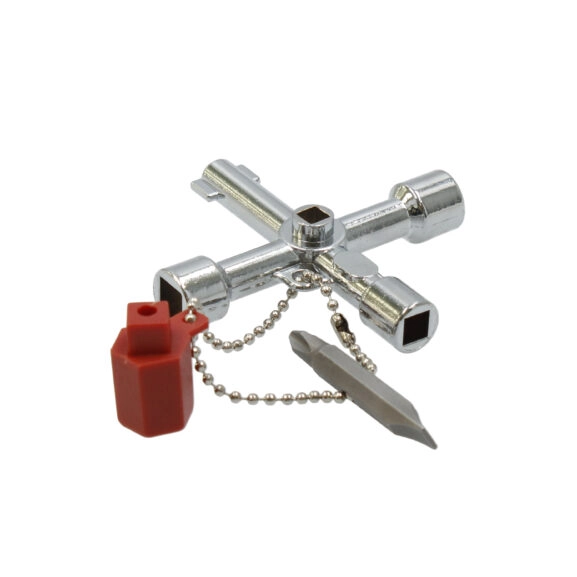 LLAVE PARA ARMARIO DE CONTROL 4 EN 1 - Image 2