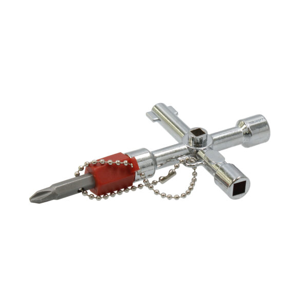 LLAVE PARA ARMARIO DE CONTROL 4 EN 1 - Image 3