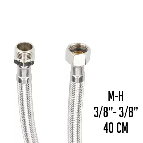 LATIGUILLO INOX. M3/8" X H3/8" 40 CM