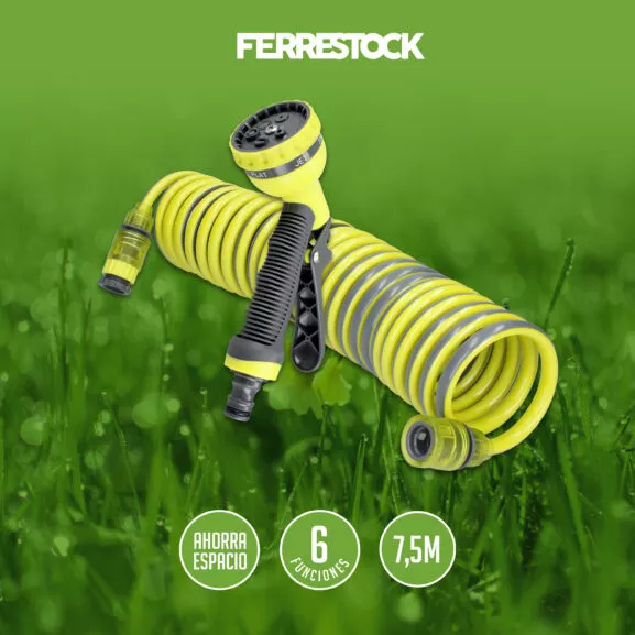 KIT MANGUERA EN ESPIRAL 7,5M + PISTOLA - Image 2