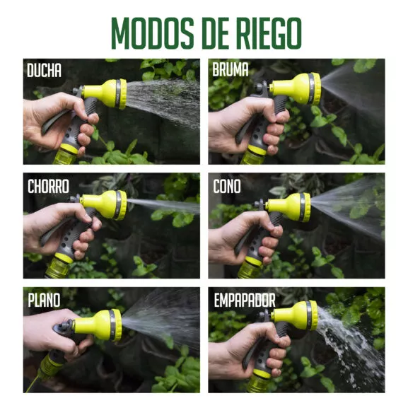 KIT MANGUERA EN ESPIRAL 15M + PISTOLA - Image 3