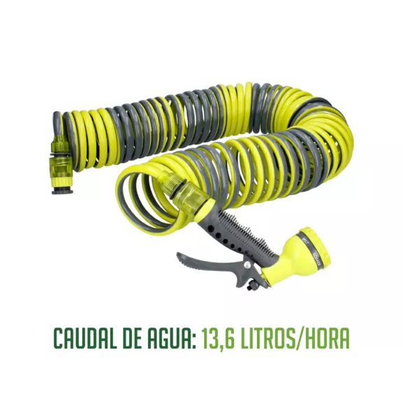KIT MANGUERA EN ESPIRAL 15M + PISTOLA - Image 4