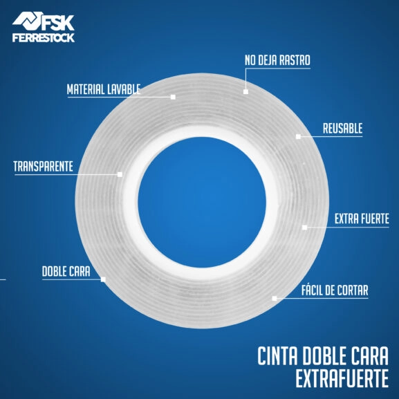 CINTA DOBLE CARA EXTRA REU.20MMX3MX1MM - Image 2