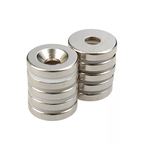 NEODIMIO CON AGUJERO 20X4MM 10PCS. FSK