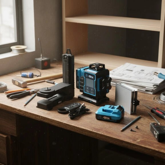 NIVEL LÁSER AUTONIVELANTE 4D PROFESIONAL - Image 12