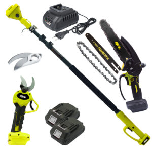 SET PÉRTIGA MOTOSIERRA Y TIJERA BATERÍA