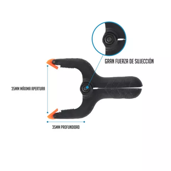 PINZA SUJECIÓN 3"/ 75MM 16 PCS FSK - Image 2