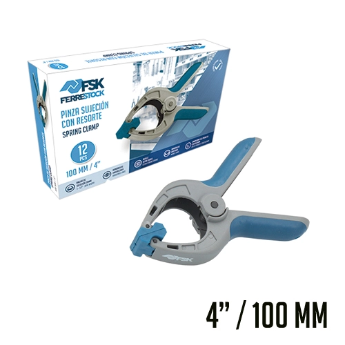 PINZA SUJECIÓN 4"/ 100MM 12PCS. FSK