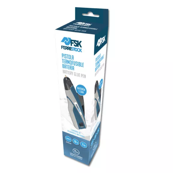 PISTOLA TERMOFUSIBLE BATERÍA 10W 1,5AH - Image 7