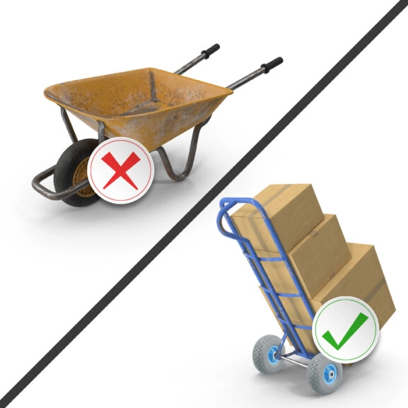 RUEDA MACIZA HQ CARRETILLA ALMACÉN FSK - Image 6