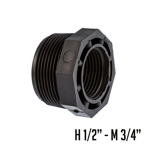 PP REDUCCIÓN HEX.ROSCA H1/2"- M3/4" FSK