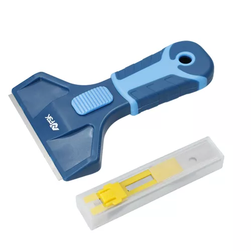 RASCAVIDRIO DE PLÁSTICO MANGO ENGOMADO