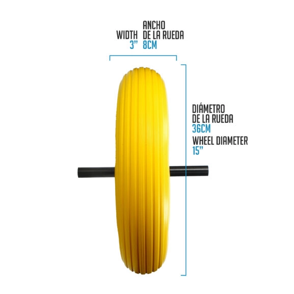 RUEDA MACIZA P/CARRETILLA OBRA FSK - Image 3
