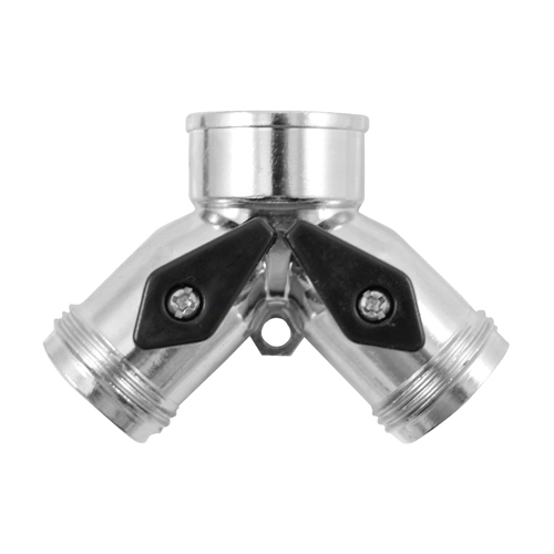 RACOR SIAMÉS ZINC "Y" 2 SALIDAS