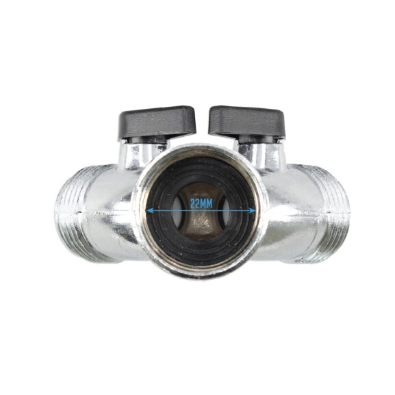 RACOR SIAMÉS ZINC "Y" 2 SALIDAS - Image 5