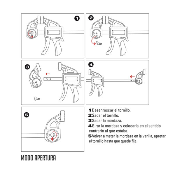 SARGENTO APRIETE 4"/100 MM 2PCS FSK - Image 4