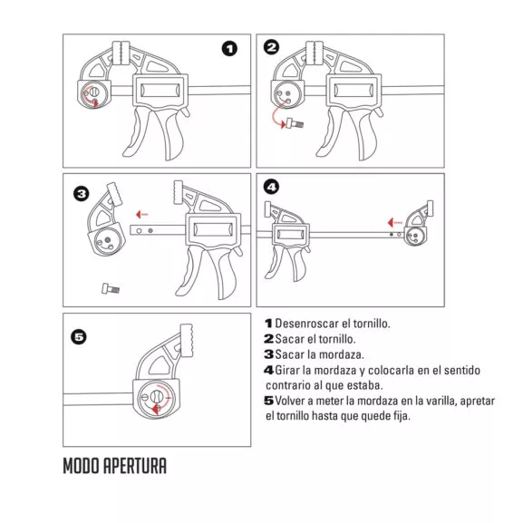 SARGENTO APRIETE 6"/150 MM 2PCS FSK - Image 4