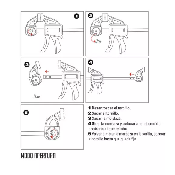 SARGENTO APRIETE 8"/200 MM 2PCS FSK - Image 4
