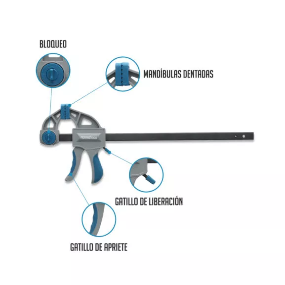 SARGENTO APRIETE 12"/300 MM 2PCS FSK - Image 2