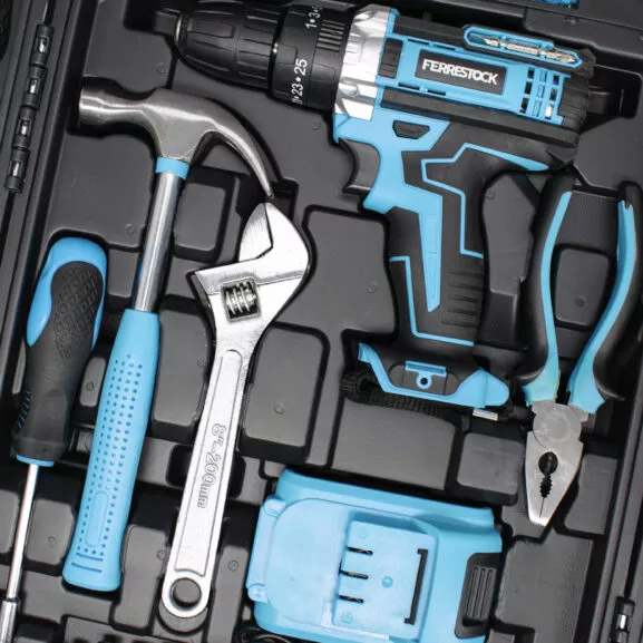 BRICOSET TALADRO PERCUTOR + HERRAMIENTAS - Image 4