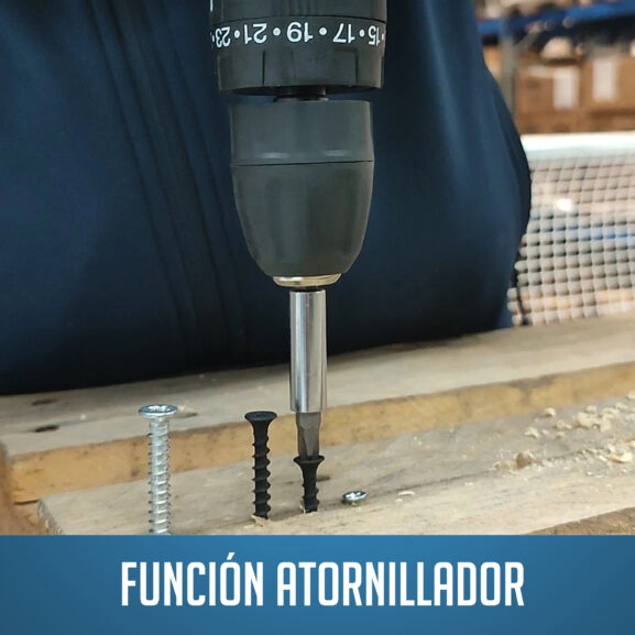 TALADRO PERCUTOR 21V 1,5 AH 25 PCS FSK - Image 7