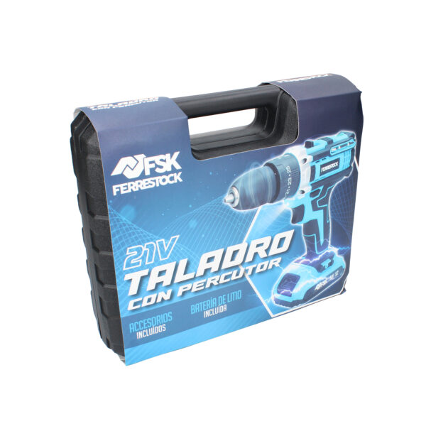 TALADRO PERCUTOR 21V 1,5 AH 25 PCS FSK - Image 13