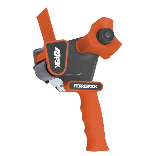 PRECINTADORA MANUAL TIPO PISTOLA NARANJA