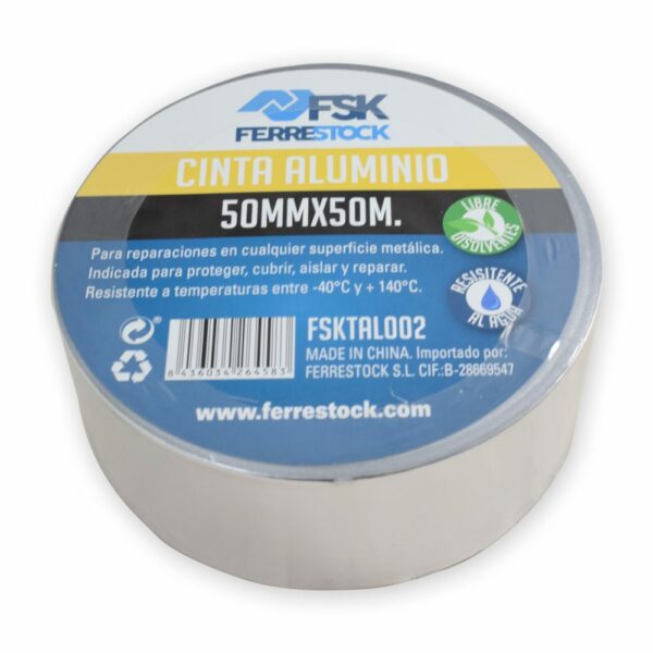 CINTA ALUMINIO ADHESIVA 50MMX50M FSK - Image 6