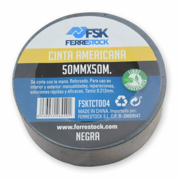 CINTA AMERICANA NEGRA 50MMX50M FSK - Image 6