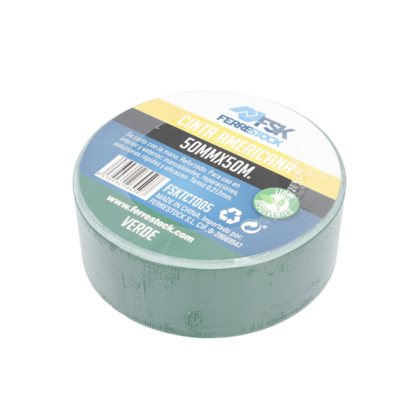 CINTA AMERICANA VERDE 50MMX50M FSK - Image 3
