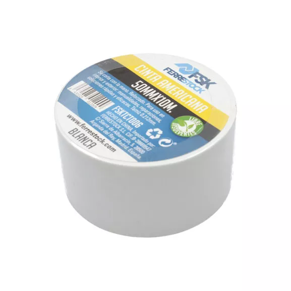 CINTA AMERICANA BLANCA 50MMX10M FSK - Image 3